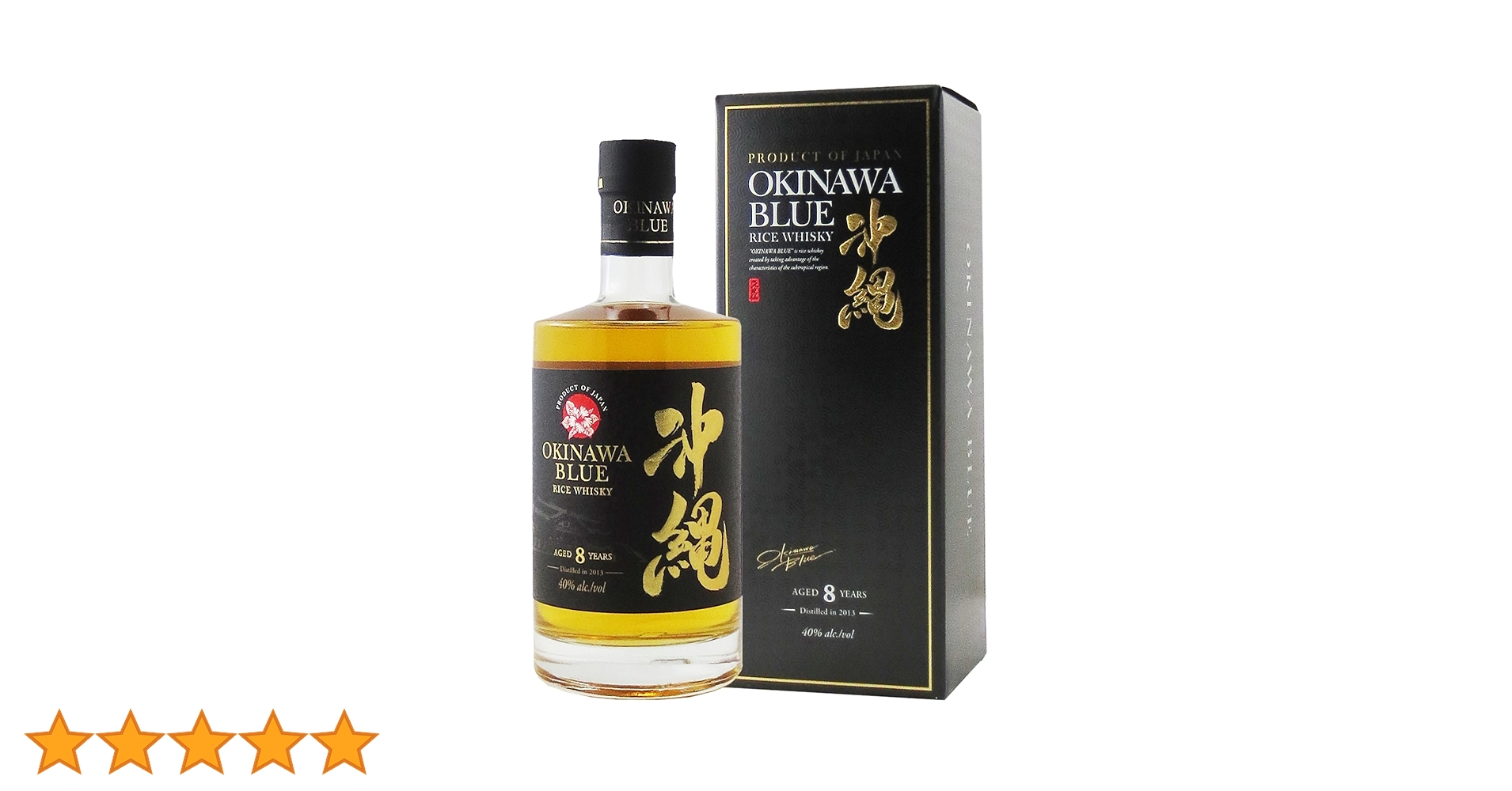 Amazon.co.jp: Okinawa Blue 8 Years 40° 25.4 fl oz (750 ml